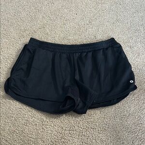 Women's Black Athletic Shorts